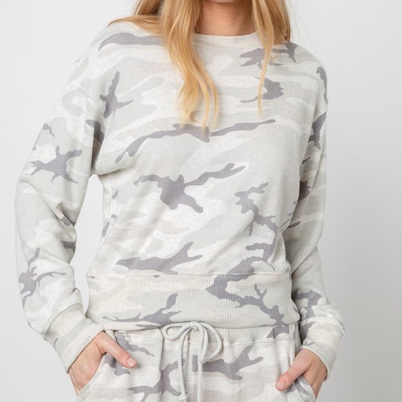 RAILS - Matching Set - Stone Camo Ramona Sweater and Oakland Jogger - Picture 2 of 9